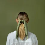 Sage Green Hair Bows