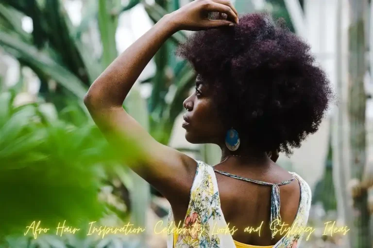 Afro Hair Inspiration Celebrity Looks and Styling Ideas