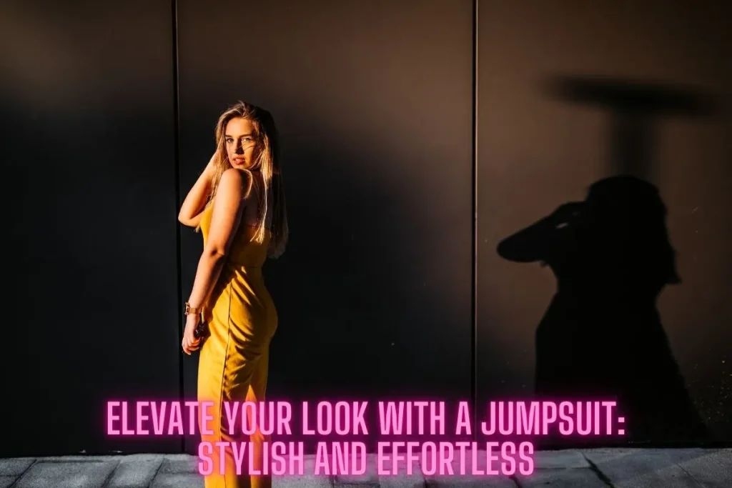 Elevate Your Look with a Jumpsuit Stylish and Effortless