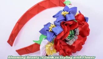 Blooming Beauty A Guide to Styling with Flower Barrettes