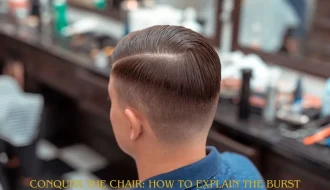 Conquer the Chair How to Explain the Burst Fade Mullet to Your Barber