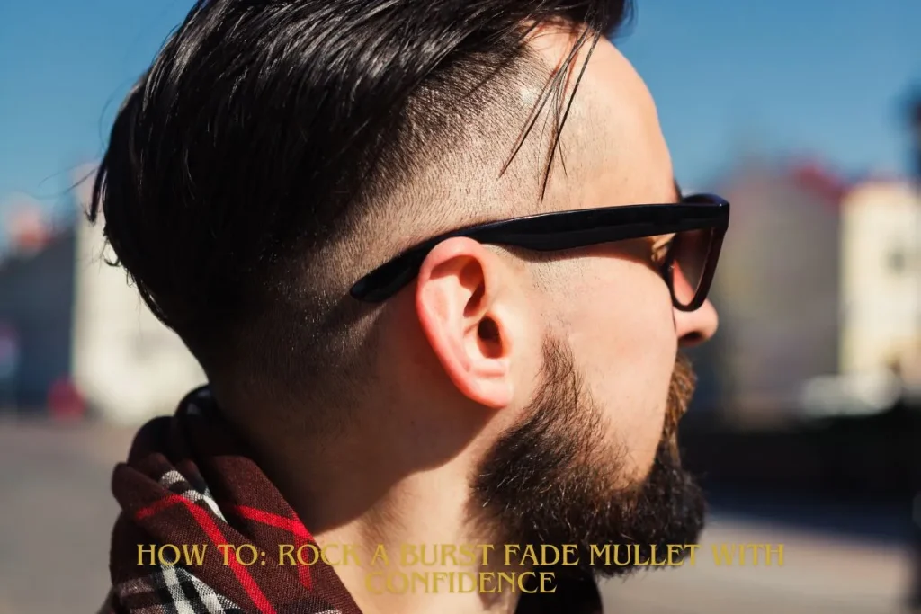 How To Rock a Burst Fade Mullet with Confidence