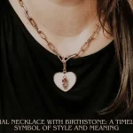 Initial Necklace with Birthstone A Timeless Symbol of Style and Meaning