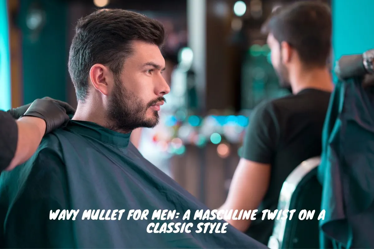 Wavy Mullet for Men: A Masculine Twist on a Classic Style