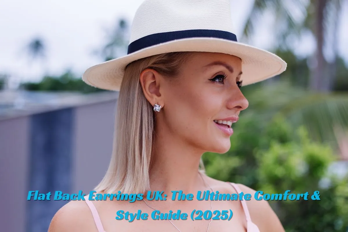 Flat Back Earrings UK The Ultimate Comfort & Style Guide (2025)