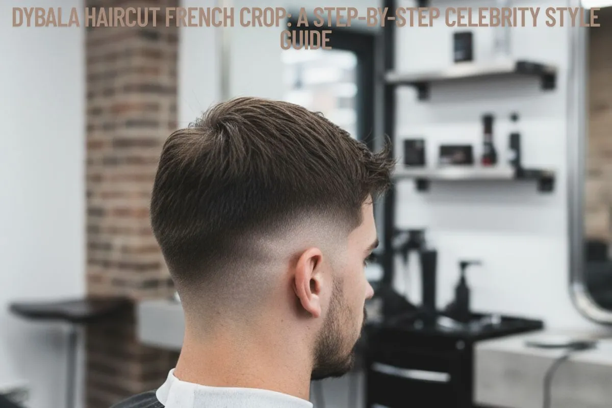 Dybala Haircut French Crop A Step-by-Step Celebrity Style Guide