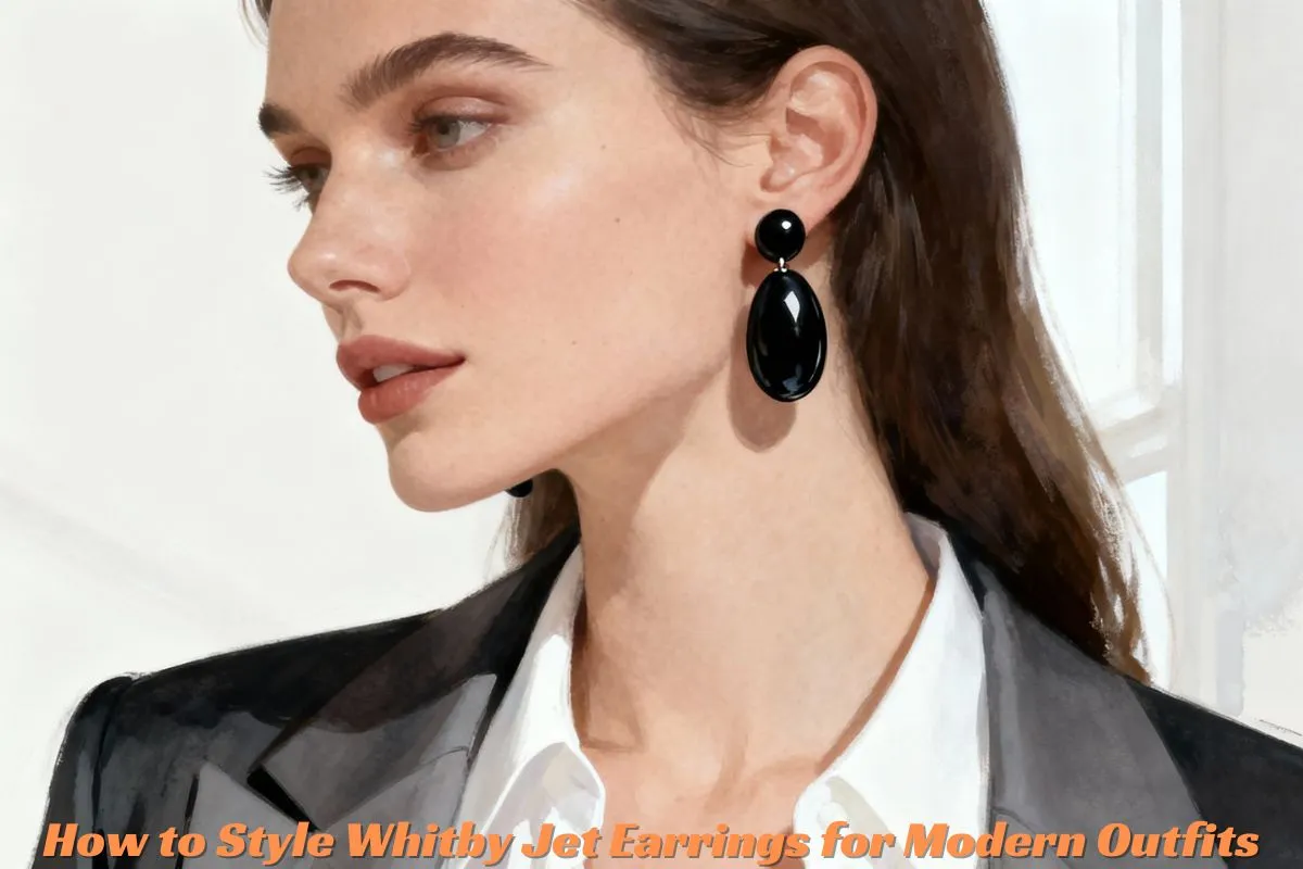 How to Style Whitby Jet Earrings for Modern Outfits