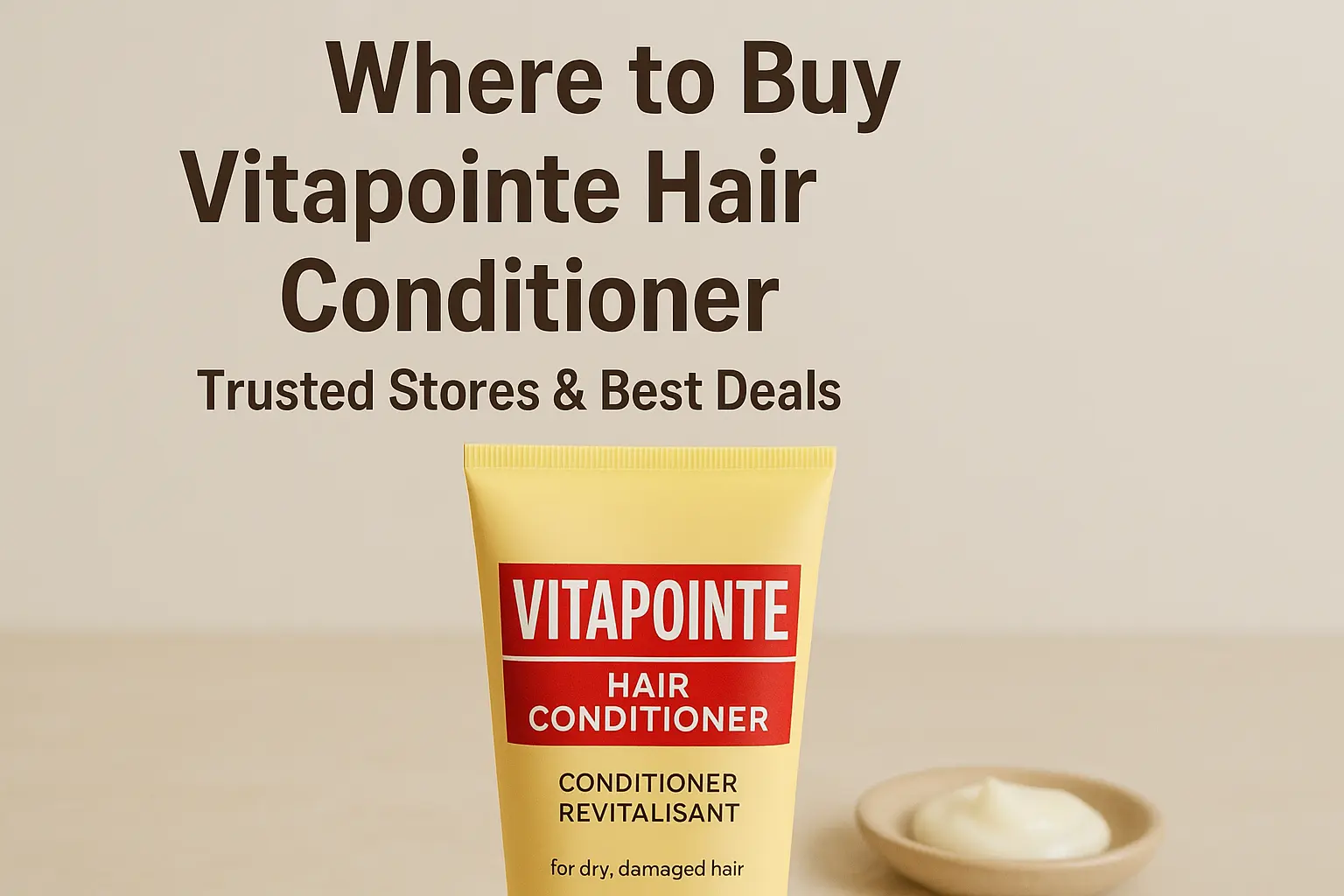 Where to Buy Vitapointe Hair Conditioner