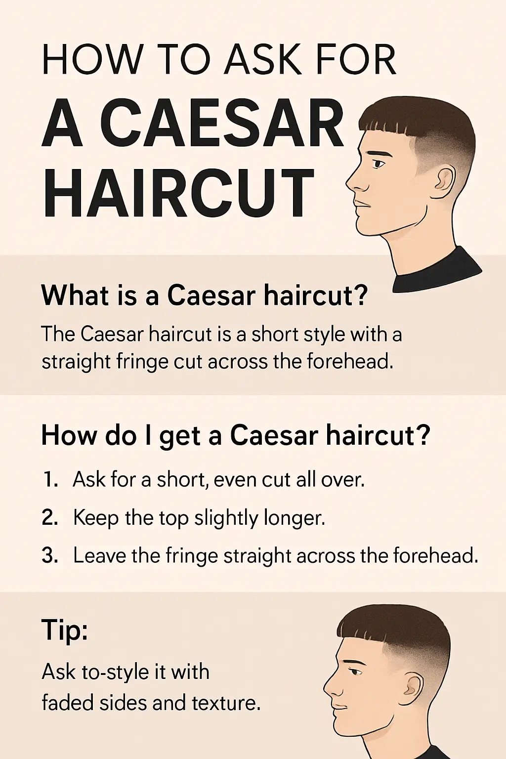Why Do They Call It a Caesar Haircut
