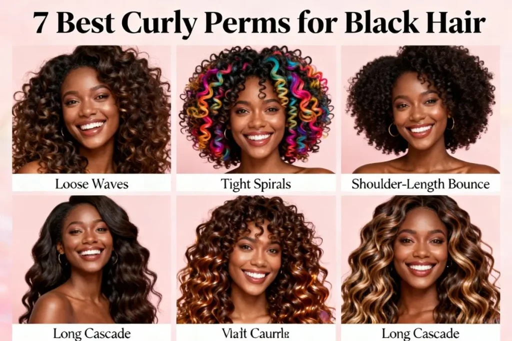 7 Best Curly Perms for Black Hair