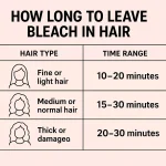 How Long to Leave Bleach in Hair Without Damage