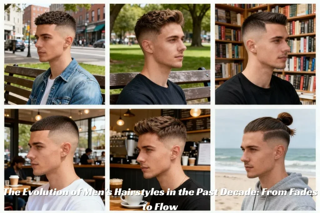 The Evolution of Men’s Hairstyles in the Past Decade From Fades to Flow