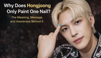 Why Does Hongjoong Only Paint One Nail
