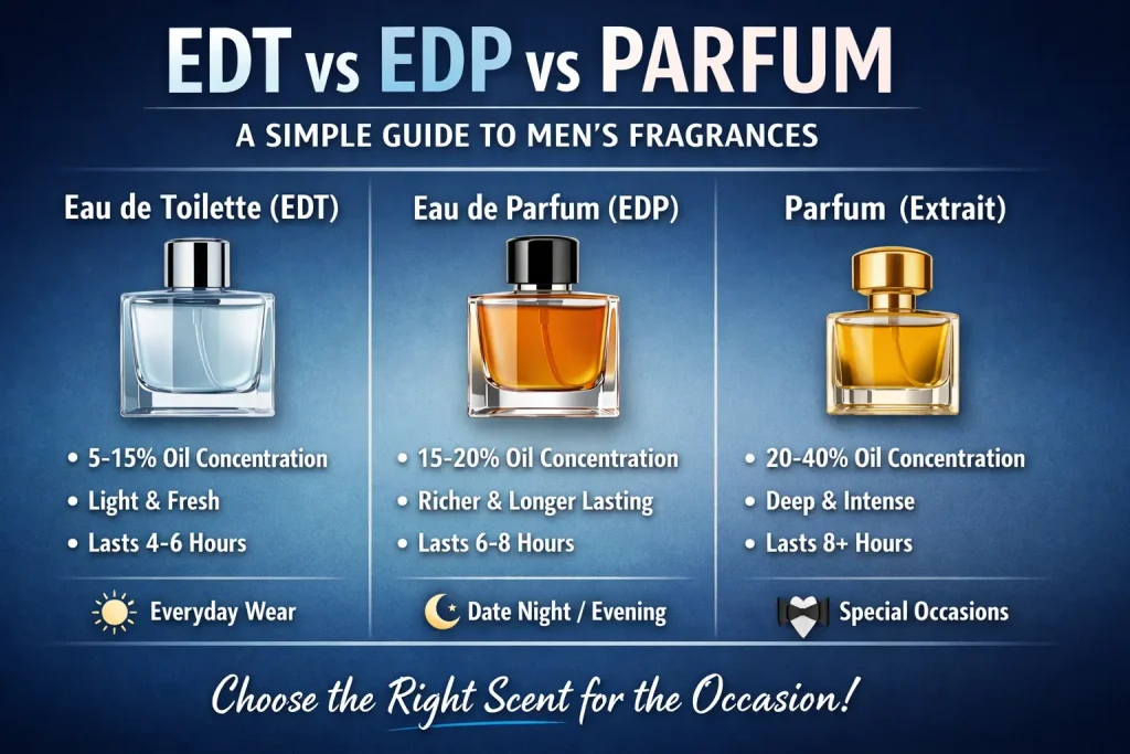 EAU DE WHAT A SIMPLE GUIDE TO UNDERSTANDING DIFFERENT MEN’S FRAGRANCES