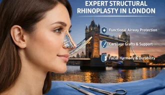 Rhinoplasty in London UK as Reconstructive Facial Surgery Rather Than a Cosmetic One