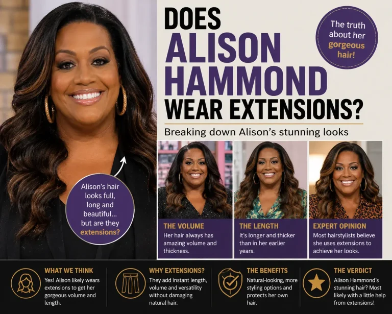Does Alison Hammond Wear Hair Extensions