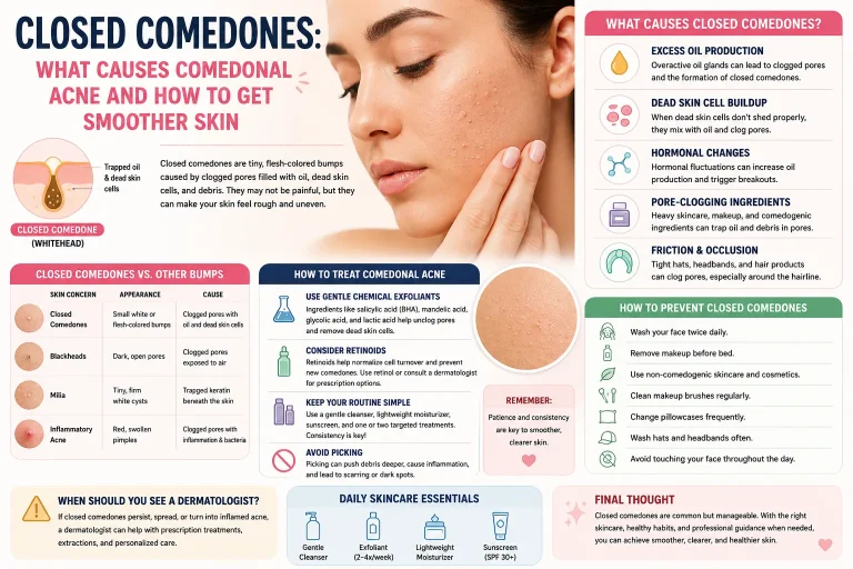 What Causes Comedonal Acne and How to Get Smoother Skin