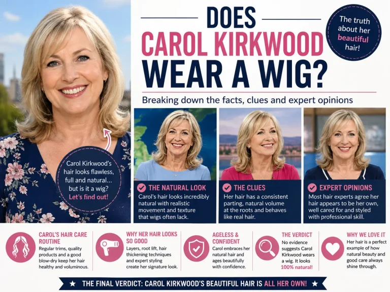 Does Carol Kirkwood Wear a Wig