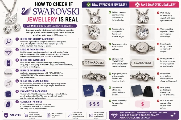 How Do You Check if Swarovski Jewellery Is Real
