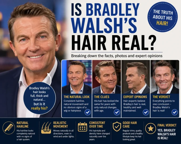 Is Bradley Walsh's Hair Real